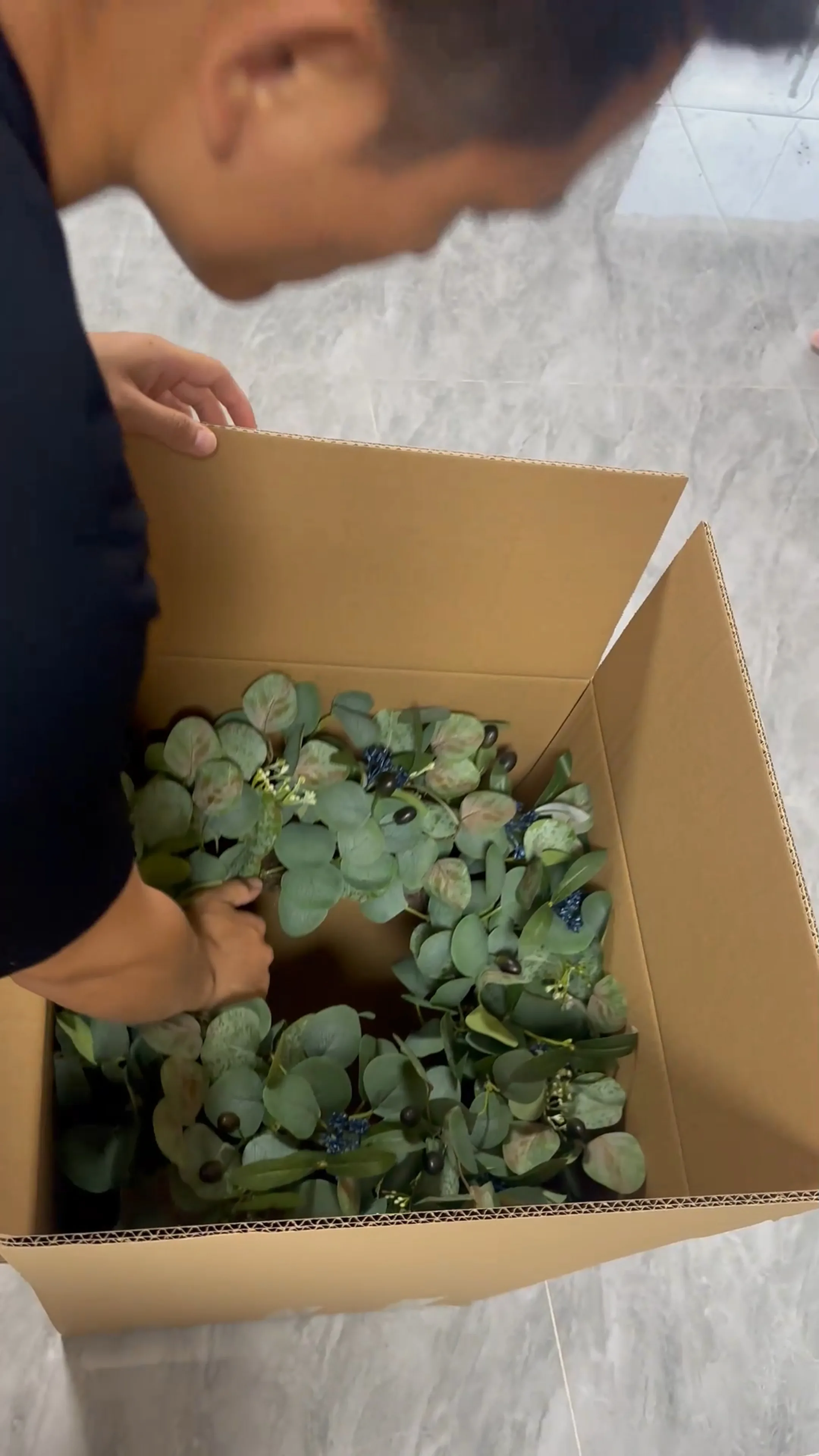 Greenery packing