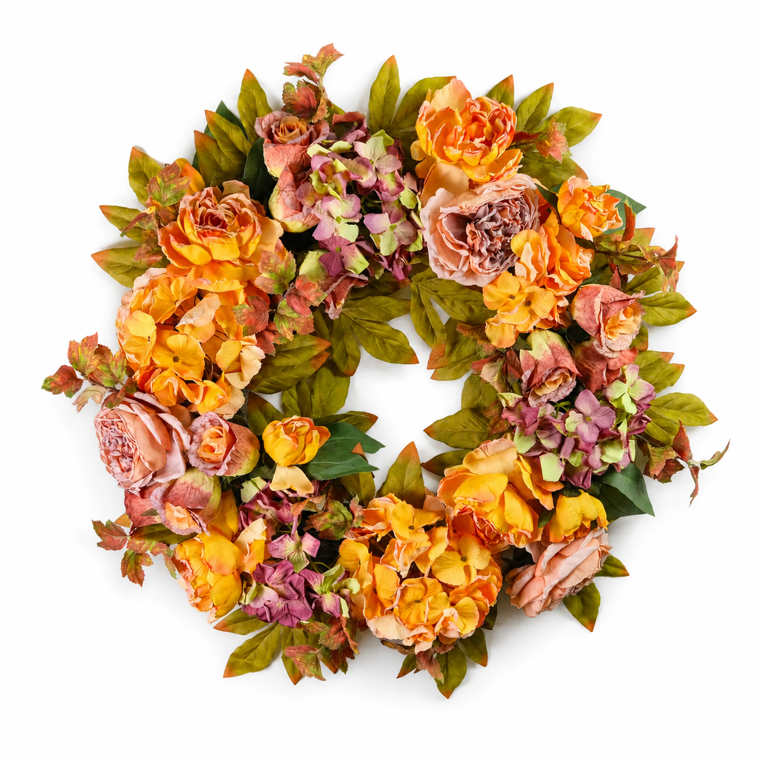 Wholesale artificial autumn floral wreath
