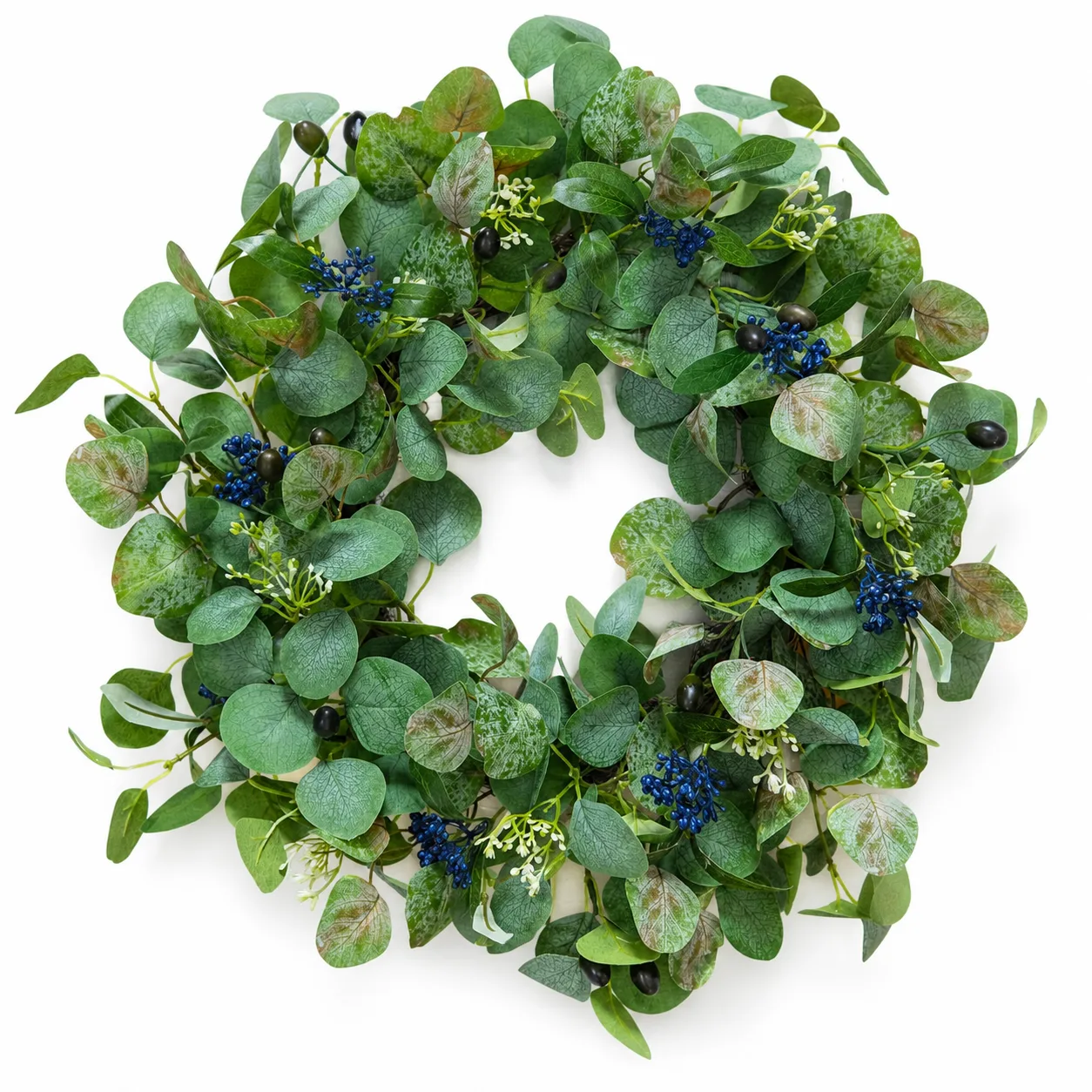 Eucalyptus and berry wreath